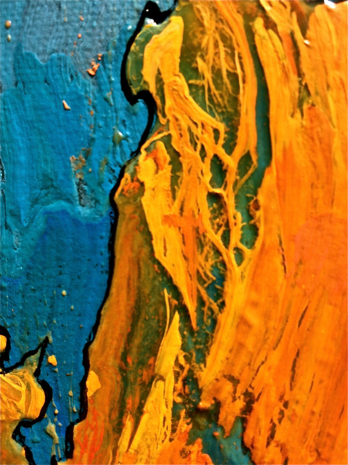 Glow with the Gold of Sunshine by Alicia Dunn |  Closeup View of Artwork 