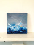 Original art for sale at UGallery.com | Dawn by Sarah Parsons | $250 | oil painting | 12' h x 12' w | thumbnail 2