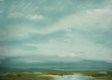 Original art for sale at UGallery.com | Soft Blue Sky by Ronda Waiksnis | $650 | oil painting | 25' h x 36' w | thumbnail 1