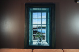 Original art for sale at UGallery.com | Lubec Summer Bouquet by Jay Jensen | $1,975 | oil painting | 36' h x 24' w | photo 3