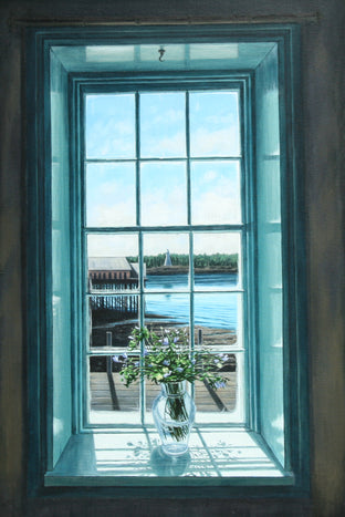 Original art for sale at UGallery.com | Lubec Summer Bouquet by Jay Jensen | $1,975 | oil painting | 36' h x 24' w | photo 1