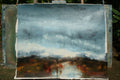 Original art for sale at UGallery.com | On Spear by Ronda Waiksnis | $750 | oil painting | 31' h x 37.5' w | thumbnail 1