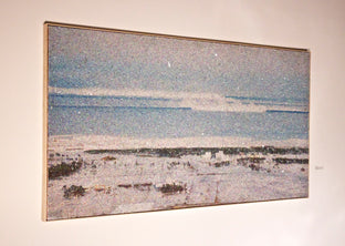 Three White Noise Walls by Jack R. Mesa |  Side View of Artwork 