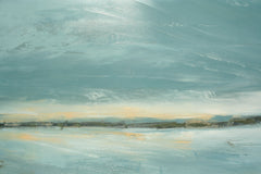 Original art for sale at UGallery.com | Range of View by Ronda Waiksnis | $900 | oil painting | 25' h x 48' w | thumbnail 4