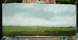 Original art for sale at UGallery.com | Fresh Landscape by Ronda Waiksnis | $875 | oil painting | 21' h x 49' w | thumbnail 2