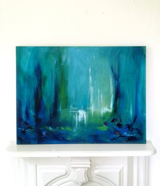 Original art for sale at UGallery.com | Morning Dance by Sarah Parsons | $1,900 | oil painting | 30' h x 40' w | photo 2
