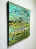 Original art for sale at UGallery.com | Night Divides the Day by Alicia Dunn | $675 | mixed media artwork | 24' h x 24' w | thumbnail 2