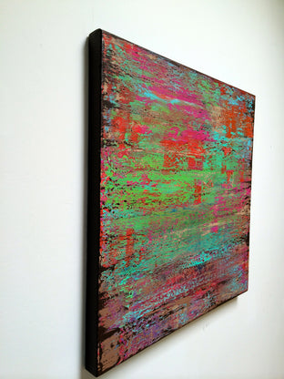 Rushing River by Alicia Dunn |  Side View of Artwork 