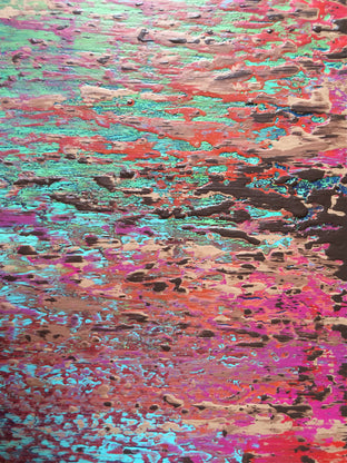 Rushing River by Alicia Dunn |   Closeup View of Artwork 
