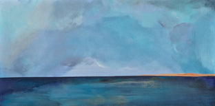 Original art for sale at UGallery.com | Tempting You to Defy It by Alicia Dunn | $1,225 | acrylic painting | 24' h x 48' w | photo 1