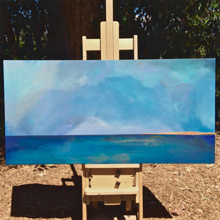 Original art for sale at UGallery.com | Tempting You to Defy It by Alicia Dunn | $1,225 | acrylic painting | 24' h x 48' w | photo 3