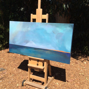 Original art for sale at UGallery.com | Tempting You to Defy It by Alicia Dunn | $1,225 | acrylic painting | 24' h x 48' w | photo 2