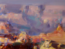 Original art for sale at UGallery.com | Deep in the Canyon, Arizona by Vahe Yeremyan | $725 | oil painting | 18' h x 18' w | thumbnail 2