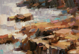 Near to Ocean by Vahe Yeremyan |  Side View of Artwork 