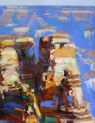 Original art for sale at UGallery.com | South Rim Grand Canyon by Vahe Yeremyan | $900 | oil painting | 24' h x 30' w | photo 2