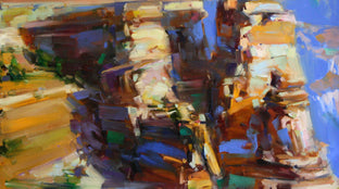 Original art for sale at UGallery.com | South Rim Grand Canyon by Vahe Yeremyan | $900 | oil painting | 24' h x 30' w | photo 3
