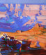 Original art for sale at UGallery.com | Canyon Shadows by Vahe Yeremyan | $1,325 | oil painting | 24' h x 36' w | thumbnail 3