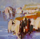 Original art for sale at UGallery.com | Highway Coast by Vahe Yeremyan | $425 | oil painting | 12' h x 17' w | thumbnail 3