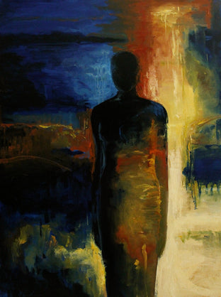 Original art for sale at UGallery.com | Imperious II by Naoko Paluszak | $5,000 | oil painting | 48' h x 36' w | photo 1