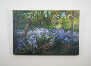 Into the Woods with Asters by Suzanne Massion |  Context View of Artwork 