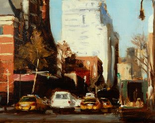 Original art for sale at UGallery.com | Jefferson Market Library by Jonelle Summerfield | $400 | oil painting | 9' h x 12' w | photo 4