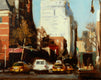 Original art for sale at UGallery.com | Jefferson Market Library by Jonelle Summerfield | $400 | oil painting | 9' h x 12' w | thumbnail 4