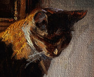 Original art for sale at UGallery.com | Just Awakened by Jonelle Summerfield | $300 | oil painting | 8' h x 6' w | thumbnail 3