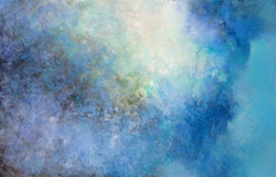 Original art for sale at UGallery.com | Mattina by Karen Hansen | $3,125 | acrylic painting | 31' h x 48' w | thumbnail 1