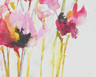 Pink Poppies by Karin Johannesson |  Context View of Artwork 
