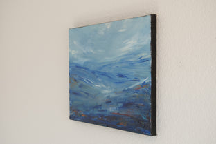 Blue Mountains by Kajal Zaveri |  Side View of Artwork 