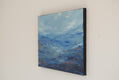 Original art for sale at UGallery.com | Blue Mountains by Kajal Zaveri | $350 | oil painting | 12' h x 16' w | thumbnail 2