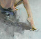 Original art for sale at UGallery.com | Lithe by Mary Pratt | $1,550 | oil painting | 36' h x 24' w | thumbnail 4