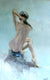 Original art for sale at UGallery.com | Lithe by Mary Pratt | $1,550 | oil painting | 36' h x 24' w | thumbnail 1