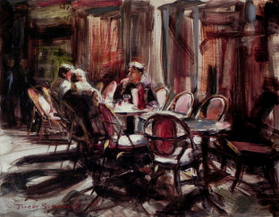 Late Dinner in Paris II by Jonelle Summerfield |  Artwork Main Image 