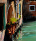 Original art for sale at UGallery.com | Lone Gondolier by Jonelle Summerfield | $500 | oil painting | 11' h x 14' w | thumbnail 4