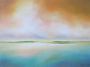 Original art for sale at UGallery.com | Lowlands II by Nancy Hughes Miller | $475 | oil painting | 12' h x 16' w | photo 1
