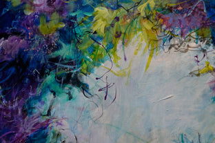 Midnight Garden ll by DL Watson |   Closeup View of Artwork 