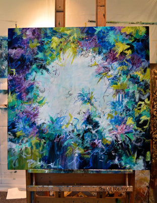 Midnight Garden ll by DL Watson |  Context View of Artwork 