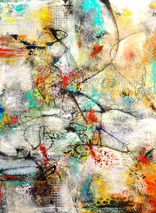Original art for sale at UGallery.com | Madame Butterfly lll by DL Watson | $2,500 | acrylic painting | 40' h x 30' w | photo 1