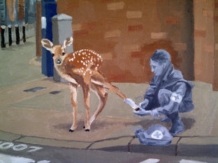 Mending by Michael Wedge |   Closeup View of Artwork 
