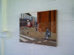 Original art for sale at UGallery.com | Mending by Michael Wedge | $575 | oil painting | 18' h x 24' w | thumbnail 3