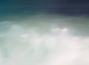 Original art for sale at UGallery.com | Morning Light Beach - Teal by Nancy Hughes Miller | $1,675 | oil painting | 30' h x 40' w | photo 4
