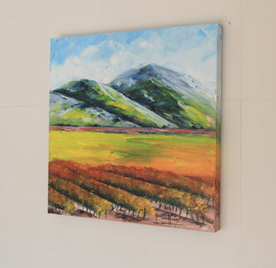 Original art for sale at UGallery.com | Napa Days by Lisa Elley | $695 | oil painting | 20' h x 20' w | photo 3