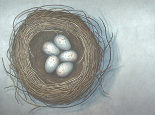 Nest on a Silver Lining by Jennifer Ross |  Artwork Main Image 