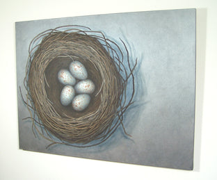 Nest on a Silver Lining by Jennifer Ross |  Context View of Artwork 