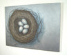Original art for sale at UGallery.com | Nest on a Silver Lining by Jennifer Ross | $2,075 | acrylic painting | 36' h x 48' w | thumbnail 3