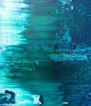 Oceans 38 by Julie Weaverling |   Closeup View of Artwork 