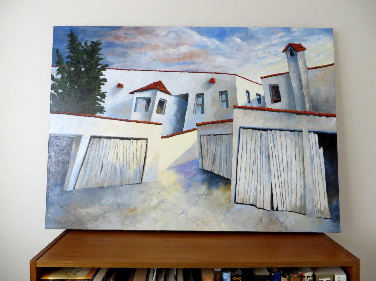 One Car Garages by Mitchell Freifeld |  Context View of Artwork 