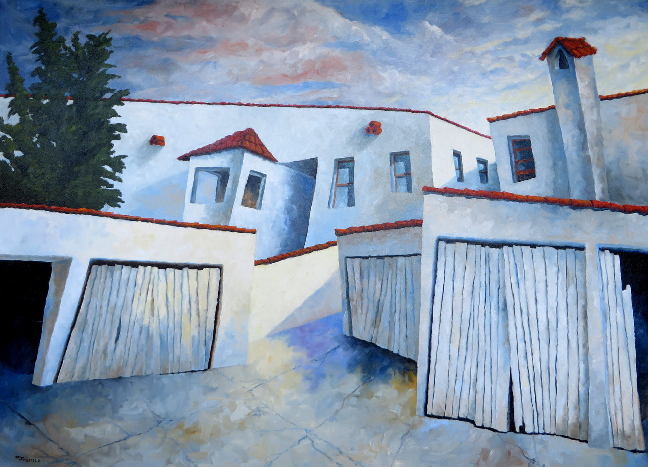 One Car Garages by Mitchell Freifeld |  Artwork Main Image 