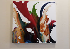 Original art for sale at UGallery.com | Orchard by Krispen Spencer | $1,475 | acrylic painting | 30' h x 30' w | thumbnail 3